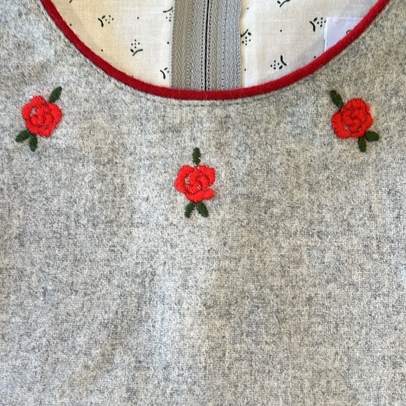 H. Moser Salzburg pleated rosette dress - Picture 3 of 9